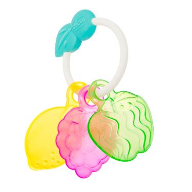 Imagem de Chocalho e Mordedor Salada de Frutas Baby Senses (3m+) - Chicco 