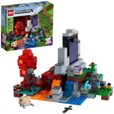 Imagem de Lego Minecraft O Portal Em Ruinas - Lego 21172