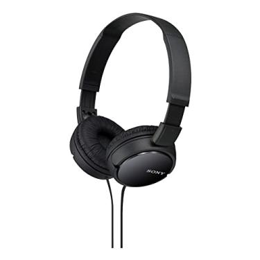 Imagem de Sony Fones de ouvido intra-auriculares ZX Series com fio, preto MDR-ZX110