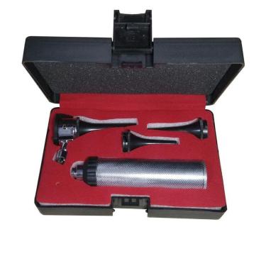 Imagem de Otoscópio Profissional Clinico Veterinário Led 3 Espéculos