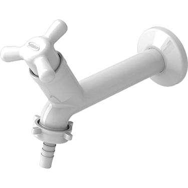 Imagem de Torneira Tanque Vienna 15 cm Branca Durín