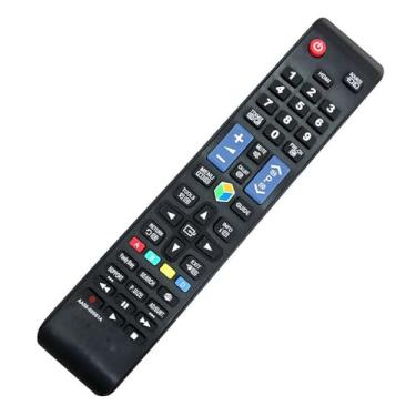 Imagem de Controle remoto de substituição AA59-00581A para controle remoto de TV Samsung AA59-00638A UN32EH4500 UN46EH5300F UN55ES7550F UN60ES6100F UN60ES7500F