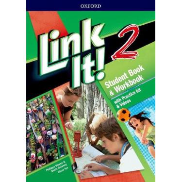 Imagem de Link It! 2 - Student's Book With Workbook And Practice Kit & Video - T