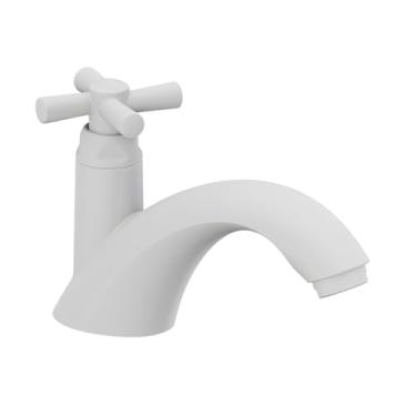 Imagem de Torneira para Lavatório Mesa Cross 1/2'' Branca - 300000482 - TIGRE - Torneira para Lavatório Mesa Cross 1/2'' Branca - 300000482 - TIGRE