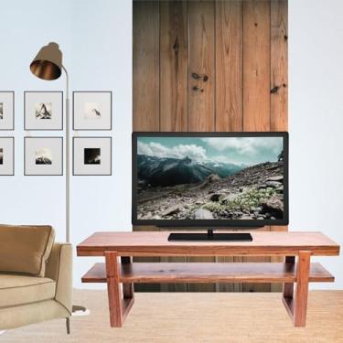 Imagem de Rack para Sala de Estar Lisie 180x60cm Marrom