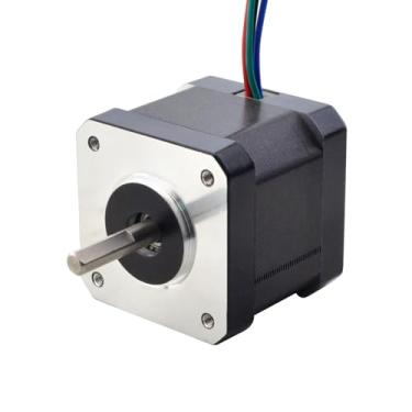 Imagem de Stepper Motor Bipolar 0,9deg Nema 17 0,9A 36Ncm/50oz.in 42x42x39mm 4-wires DIY