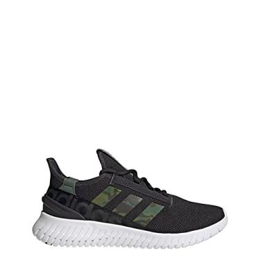 Imagem de adidas Tênis de corrida masculino Kaptir 2.0, Óxido preto/preto/verde, 10