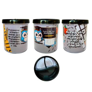 Imagem de Organizador Porta Lápis Divisória Acrílico Professores UN