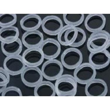 Imagem de Transparente 3/16" 16,5 oz X-Heavy - Ortodôntico Elástico - Suspensórios - Pulseira de borracha dentária