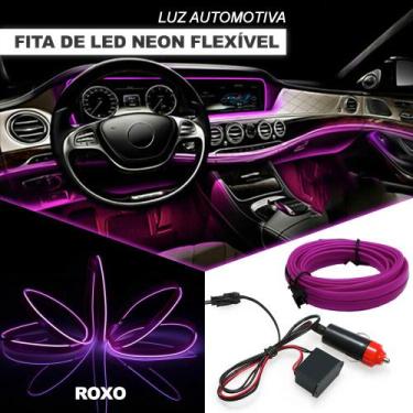 Imagem de Fita Barra Led P/ Painel Roxo Tigra Interna Cortesia Ambiente Top - JP