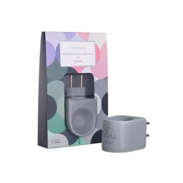 Imagem de Aromatizador Elétrico Porcelana Cinza - Via Aroma