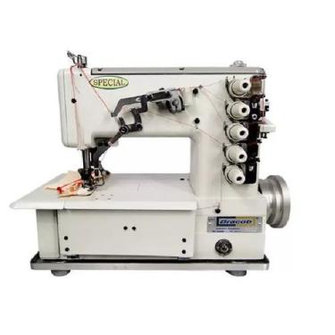 Imagem de Máquina De Costura Galoneira Bracob Bc 5000 Completa Bivolt, Bivolt