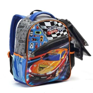 Imagem de Kit Escolar Mochila+Lancheira+Estojo Racing Team - Seanite