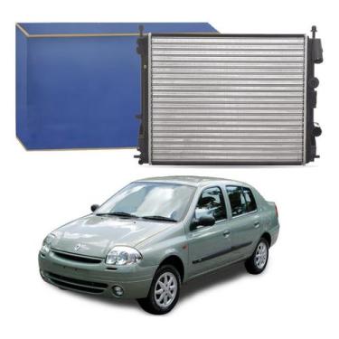 Imagem de Radiador Agua Renault Clio Sedan 1.0 1.6 Manual 1999 A 2002 - Notus