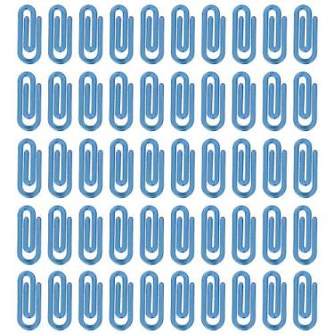Imagem de Mini Clips Colorido 25mm Azul Prendedor De Papel - 1000 Unidades - Rus