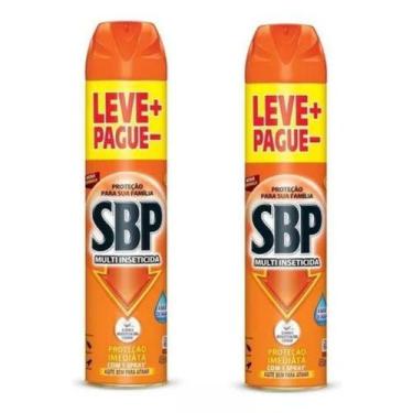 Imagem de Kit Com 2 Unidades Multi-inseticida Sbp Aerossol 450ml Cada