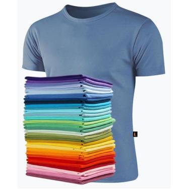 Imagem de Kit 10 Camisetas Camisa Blusa Malha Fria Cores Atacado - Surikate,  P