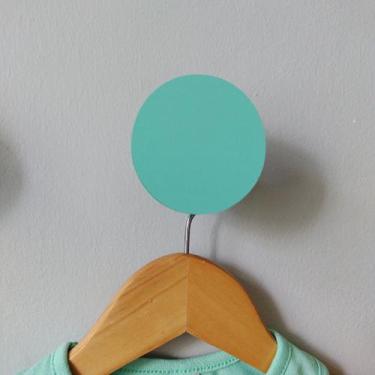 Imagem de 4 Ganchos de parede pendurador Colorido MDF Bola - Souvenir Decor, Ver