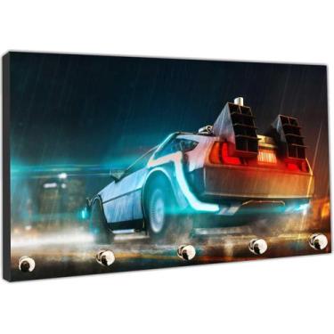 Imagem de Porta Chaves Cinema De Volta Para O Futuro Delorean Carro Filmes Organ