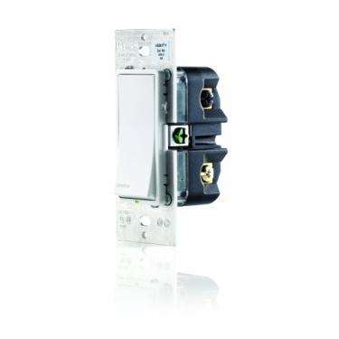 Imagem de Leviton Interruptor VRS15-1LX Vizia RF + 15A com capacidade de cena, branco/marfim/amêndoa