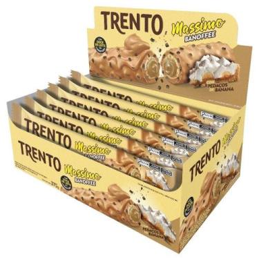 Imagem de Chocolate Trento Wafer Massimo Banoffee 25g - Embalagem com 15 Unidade