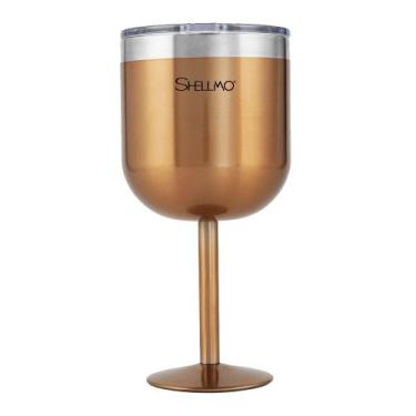 Imagem de Taça Térmica a Vácuo para Gin - 530ML - Shellmo, COBRE GOLD