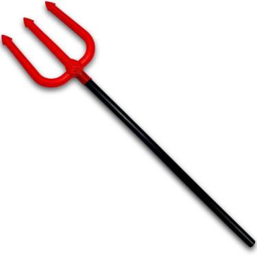 Imagem de Fantasia Diabinha Garfo Tridente Adulto Halloween Carnaval - LePlastic