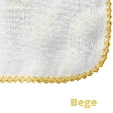 Imagem de Fralda de Ombro 70x70 cm Marca Cremer  Pinte e Borde com faixa de 15cm