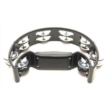 Imagem de Pandeiro Meia Lua De Alta Qualidade Ótima Frequência Sonora