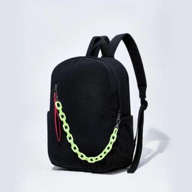 Imagem de Mochila Grande Unissex Impermeável Escolar Passeio Viagem - Alwy, Pret