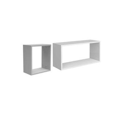 Imagem de Kit 2 Nichos - 60x30x15 e 30x30x15cm. Cozinha, Banheiro, Quarto, Sala.