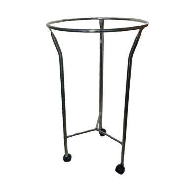 Imagem de Kit 5 Suporte Para Saco Hamper Em Inox