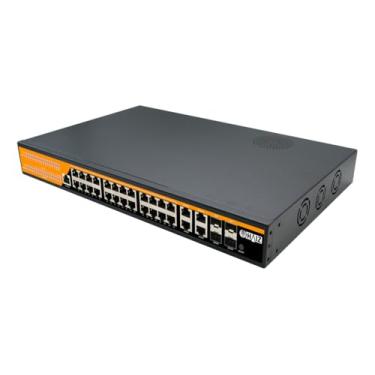 Imagem de Switch Poe 24 Portas Giga Suite De Rede Haiz Vlan E Qos