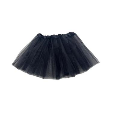 Imagem de Saia de tule 30cm lisa fantasia cosplay linda e fofa p/festa - Dreamin