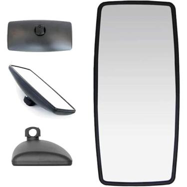 Imagem de Aostirmotor Espelho principal de porta adequado para International Durastar 4300 4400 7400 7600 8500 8600 Espelho retrovisor Workstar Transtar Prostar Lonestar 2002-2023, lateral universal, preto