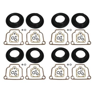 Imagem de Kit de reparo de carburador para carburador CV 32 mm carburador R65 R75 R80 R90 com diafragma carburador acessórios de reposição peças de reconstrução (4 conjuntos)