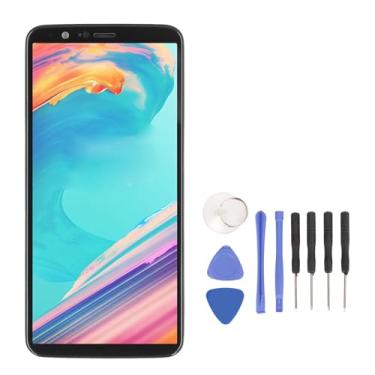 Imagem de Substituição de Tela para OnePlus 5T, 6,01 Polegadas 2160 X 1080 OLED Display, Digitalizador de Tela Toque Substituição de Montagem Completa para o OnePlus 5T Com o Kit