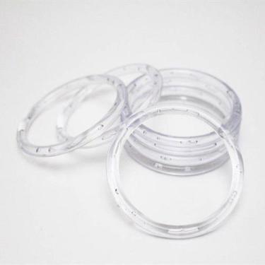 Imagem de Argola Peso para Balão Gás Hélio Cristal - 01 unid - Bonus Infladores