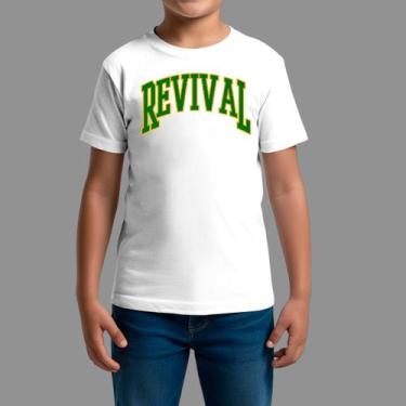 Imagem de Camisetas Infatil Religiosa Casual Estilosa Gola Redonda Revival - Rod