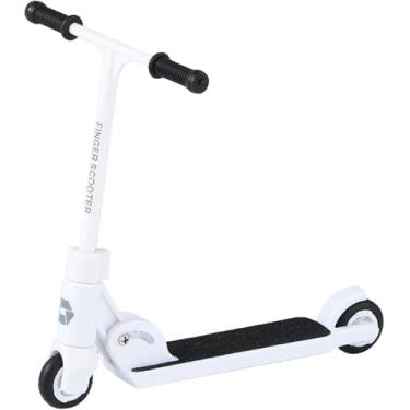 Imagem de Scooter de dedo - Scooter de 2 rodas - Scooter de dedo dobrável BMX com freio | Acessórios de placa de dedo para adolescentes | Brinquedos educativos | Skates de dedo divertidos antiderrapantes
