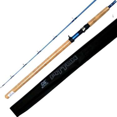 Imagem de Vara de Carbono Pitton P/ Carretilha 50lbs 2,70m Pra Tambas - Maruri