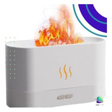 Imagem de Aromatizador Difusor Ambiente Ultrassônico Umidificador Led - Flame, B