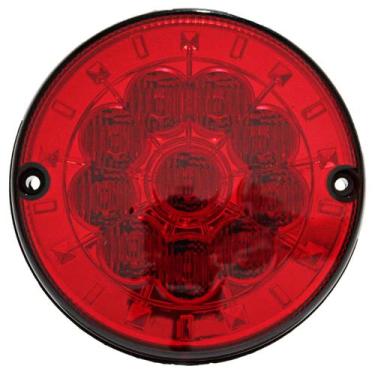 Imagem de Lanterna Traseira Posição Freio Ônibus Caminhão 125mm 10 LED 24V - Pri