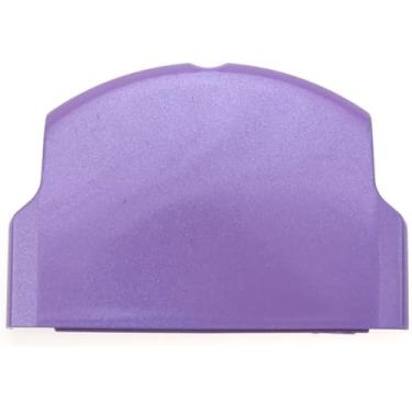 Imagem de Capa traseira de bateria de substituição para PSP2000 PSP3000 Capa protetora para PSP 2000 3000 (roxa)