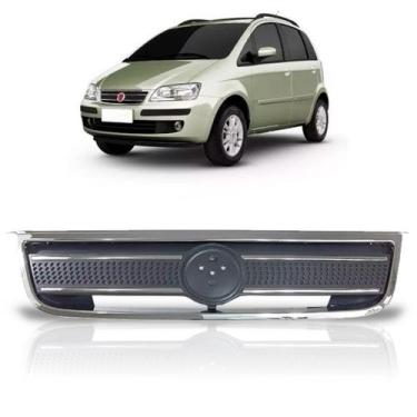 Imagem de Grade Radiador Idea 2005 A 2010 C/friso Cromado - SP ACESSÓRIOS