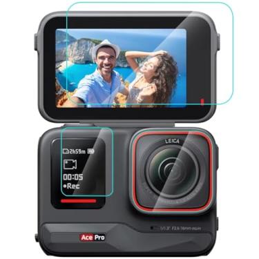 Imagem de Shoot, Película Vidro Tela Lente para a Insta360 ACE e 360 ACE Pro