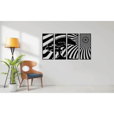 Imagem de Kit quadro Vazado arvore da vida tipo Mandala Mdf 3mm - Decotek
