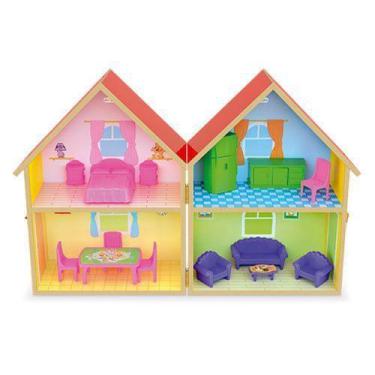 Imagem de Casinha de Madeira Infantil - Yellow House - Junges