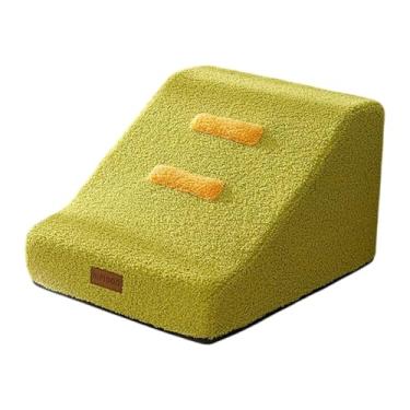 Imagem de Generic Escadas de cachorro para cães pequenos cachorro etapa 2 etapa para cama alta, para sofá, leve, Verde