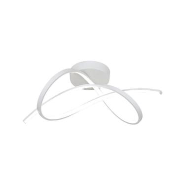 Imagem de Plafon Taschibra Bangkok Led Bivolt Branco 3000k Luz Amarela 15051068